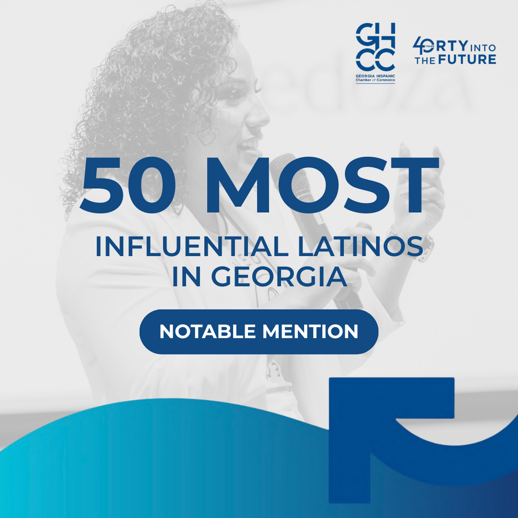 COVEDOZA Founder Elisa Molina Named 2025 Notable Mention at the 50 Most Influential Latinos in Georgia